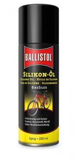 BALLISTOL Fahrrad Silikon-Öl Spray BikeSilex 200 ml 