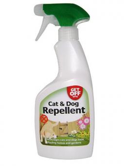 Abwehrspray Get Off, 500 ml Fernhaltemittel Katzen & Hunde 