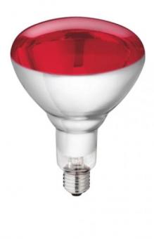 Infrarotlampe PHILIPS aus Hartglas 250 Watt | rot