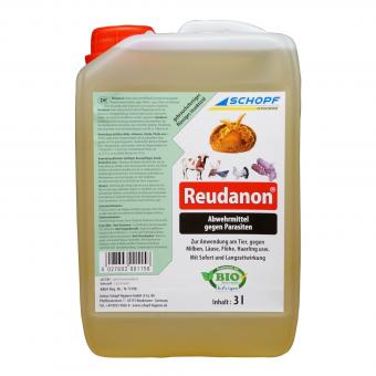 Schopf Reudanon,  Repellentmittel gegen Ungeziefer am Tier 3 l Kanister